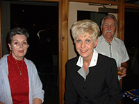 Peggy Backer, Linda Hammock, Pete Backer